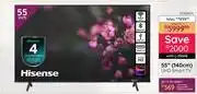 Bradlows Hisense 55 (140cm) UHD Smart TV 10304074 offer