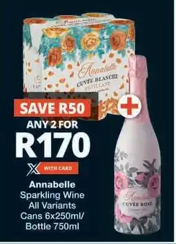 Checkers Annabelle Sparkling Wine offer