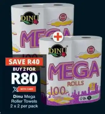 Checkers Dinu Mega Roller Towels offer