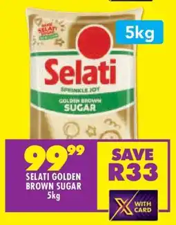 Shoprite SELATI GOLDEN BROWN SUGAR 5kg offer