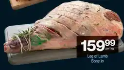 Checkers Leg of Lamb Bone in offer