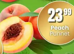 Super Save Peach Punnet offer