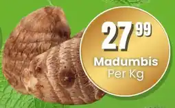 Super Save Madumbis offer