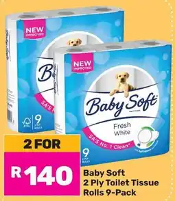 Game Baby Soft 2 Ply Toilet Tissue Rolls offer