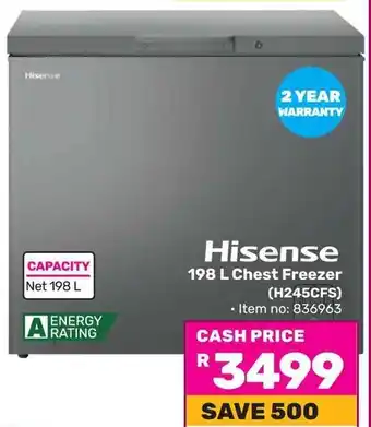 Hisense Chest Freezer