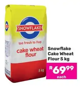 Game Snowflake Cake Wheat Flour offer
