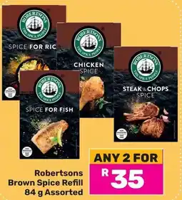 Game Robertsons Brown Spice Refill Assorted offer