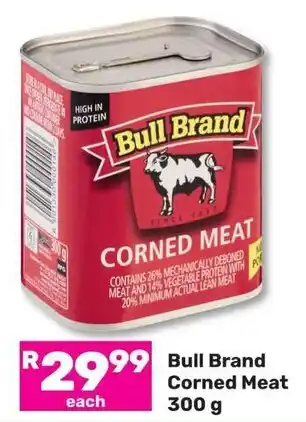 Game Bull Brand Corned Meat offer