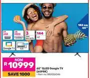 Game TCL 65 (152cm) QLED Google TV 65P8K offer