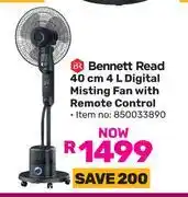 Game Bennett Read 40cm 4L Digital Misting Fan With Remote Control offer