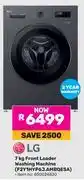 Game LG 7Kg Front Loader Washing Machine F2Y1HYP6J.AMBQESA offer