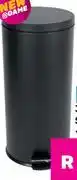 Game Mainstays 10L Matt Black Soft Close Pedal Bin offer