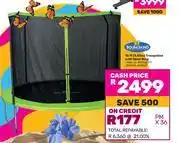 Game Bounceking 10 ft 3.05m Trampoline With Steel Ring offer