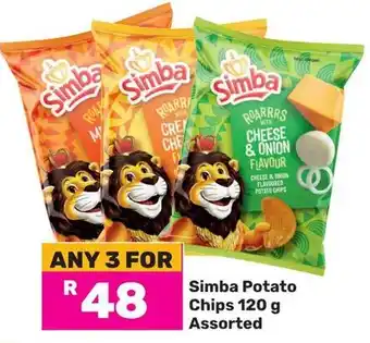 Game Simba Potato Chips Assorted offer