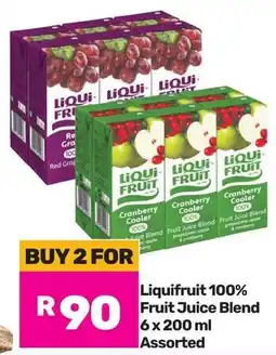 Game Liquifruit 100% Fruit Juice Blend Assorted offer