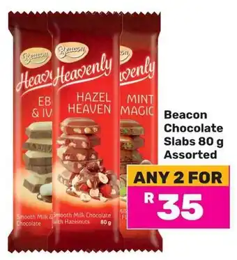 Game Beacon Chocolate Slabs Assorted offer
