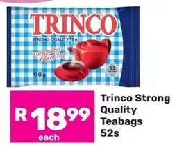 Game Trinco Strong Quality Teabags offer