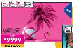 Game SAMSUNG 65" UHD Smart TV offer