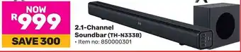 Game JVC 2.1-Channel Soundbar offer