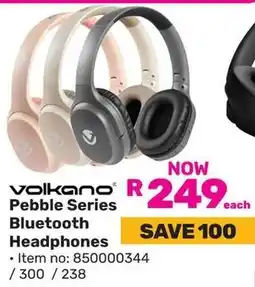 Game Volkano Pebble Series Bluetooth Headphones offer