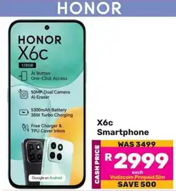 Game HONOR X6c Smartphone offer