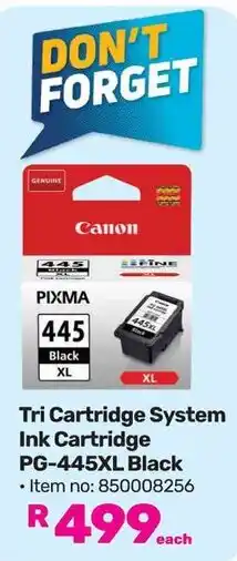 Game Canon Tri Cartridge System Ink Cartridge offer
