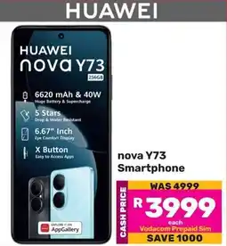 Game HUAWEI Nova Y73 Smartphone offer