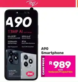 Game Itel A90 Smartphone offer