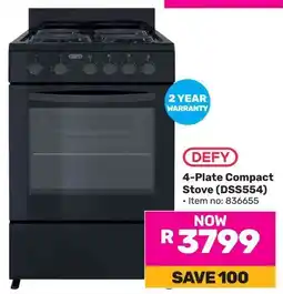 Game DEFY 4-Plate Compact Stove offer