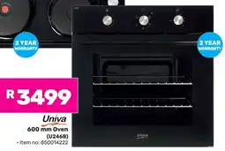 Game Univa Oven offer