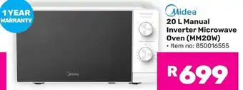 Game Midea Manual Inverter Microwave Oven offer
