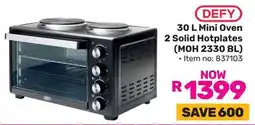 Game DEFY Mini Oven 2 Solid Hotplates offer