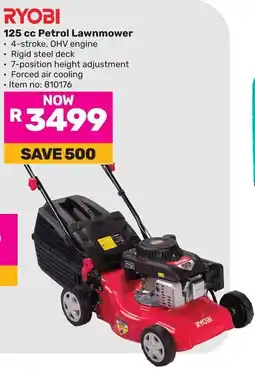 Game RYOBI 125 cc Petrol Lawnmower offer