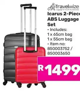 Game Travelwize Icarus ABS Luggage Set offer
