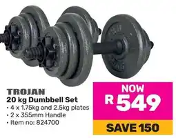 Game TROJAN Dumbbell Set offer