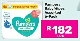 Game Pampers Baby Wipes Assorted offer