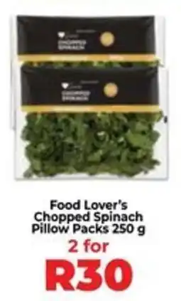 Food Lover's Market Food Lover's Chopped Spinach Pillow Packs offer