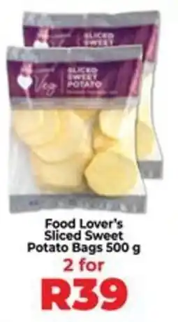 Food Lover's Market Food Lover's Sliced Sweet Potato Bags offer