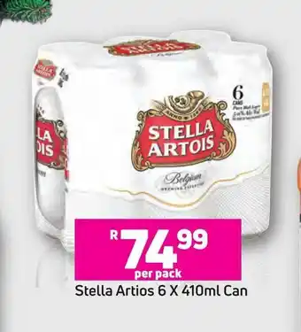Game Stella Artois 6x410ml Can offer