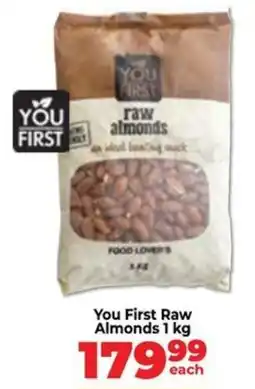 Food Lover's Market You First Raw Almonds offer