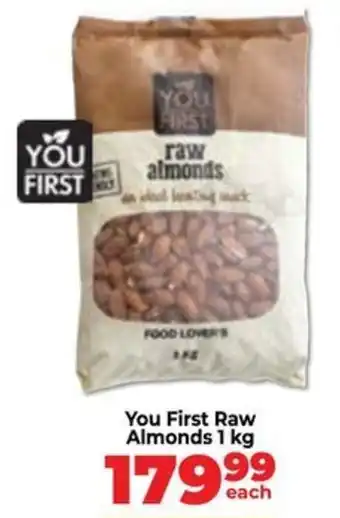 Food Lover's Market You First Raw Almonds offer