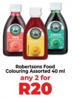 Food Lover's Market Robertsons Food Colouring Assorted offer