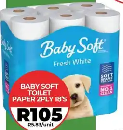 1UP Baby soft toilet paper 2ply offer