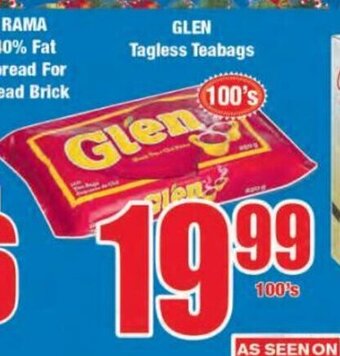 Boxer Glen Tagless Teabags 100's offer