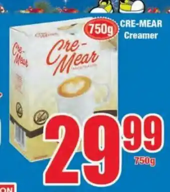 Boxer Cre-Mear Creamer 750g offer