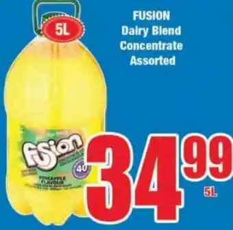 Boxer Fusion Dairy Blend Concentrate Assorted 5L offer