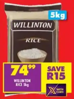 Shoprite Willinton rice offer