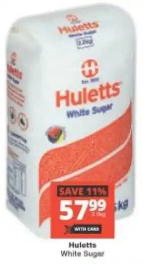 Checkers Huletts White Sugar offer