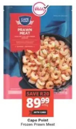 Checkers Cape Point Frozen Prawn Meat offer