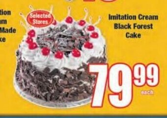 Boxer Imitation Cream Black Forest Cake offer